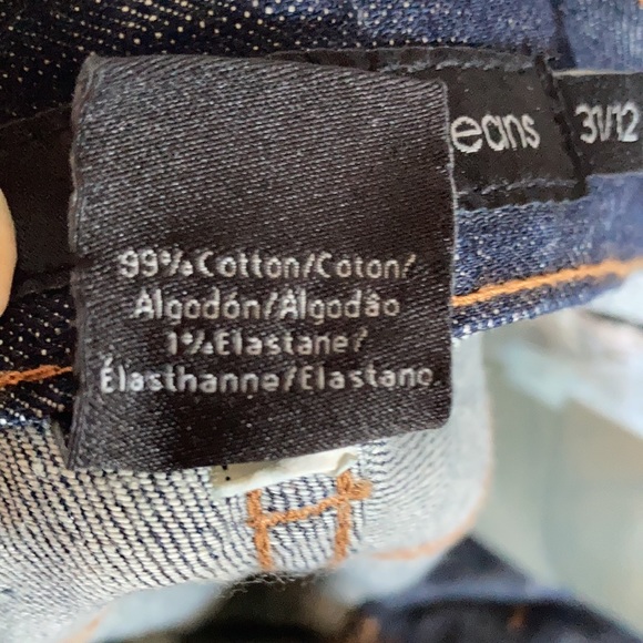 Calvin Klein flare jean sits at waist regular fit flare leg size 31 12 - Picture 17 of 17